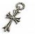 Pendente Chrome Hearts Tiny CH Cross 925 - vista 2