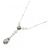 Collana Cartier Dune 750 Oro Bianco Diamante Perla Nera - vista 2