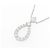 Collana Harry Winston Loop Extra Large in platino e diamanti - vista 3