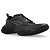 Sneakers Balenciaga Monday in pelle nera - vista 2