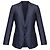 Blazer doppiopetto Dolce & Gabbana in cotone e seta blu navy