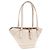 Dolce & Gabbana Schultertasche aus cremefarbenem Leder - Ansicht 2