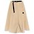 Falda plisada Moncler beige