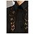 Dolce & Gabbana Camisa de encaje negra de algodón - vista 3