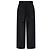 Pantaloni a gamba larga Moncler neri in cotone