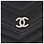 Borsa a tracolla Chanel Chevron V Stitch in pelle Caviar - vista 10