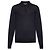 Polo a maniche lunghe Dolce & Gabbana in seta blu