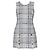 Dolce & Gabbana Ärmelloses Tweed-Kleid