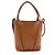Chloé Chloe Tote Spin Small in pelle di vitello grana grossa - vista 3