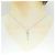 Autre Marque Collana Au750 Key Heart Diamond - vista 6