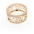 Chanel Camellia Medium Au750 Pink Gold Diamantring - Ansicht 3