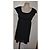 Twin Set Twin-Set Simona Barbieri Kurzes Kleid mit Punkten Schwarz - Ansicht 2