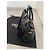 Fendi FF Tote Medium Handtasche Schwarz Leder - Ansicht 2