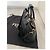 Fendi FF Tote Medium Handtasche Schwarz Leder - Ansicht 3