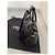 Fendi FF Tote Medium Handtasche Schwarz Leder - Ansicht 6