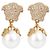 Versace Pendientes Medusa con Perlas y Cristales