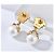 Versace Pendientes Medusa con Perlas y Cristales - vista 3