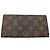 Portafoglio Louis Vuitton Porte Yen monogram canvas Long - vista 2