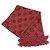 Louis Vuitton Bufanda Monogramme de Lana y Seda Roja