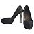 Salvatore Ferragamo Python-Print Leder Pumps Schwarz