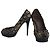 Missoni Décolleté Platform Peep-Toe in Tessuto