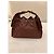 Borsa Chanel 25 Bordeaux pelle caviar - vista 15