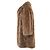 Cappotto in pelliccia Ganni camel - vista 3