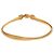 Judith Leiber verzierter Stretch-Gürtel in Goldton & Multicolor Größe US S - Ansicht 4