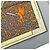 Pañuelo de seda Hermès World Map Gris 90 - vista 3