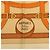 Carré di seta Hermès Eperon D'Or Beige 90 Scarves - vista 3