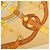 Carré di seta Hermès Eperon D'Or Beige 90 Scarves - vista 6