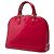 Borsa a mano Louis Vuitton Monogram Vernis Alma PM rossa - vista 2