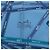 Foulard di seta triangolare Hermès Bolduc Pointu Blue - vista 3