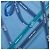 Foulard di seta triangolare Hermès Bolduc Pointu Blue - vista 6
