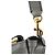 Chloé Borsa 2-Way Marcie in pelle borchiata grigia - vista 14