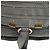 Chloé Borsa 2-Way Marcie in pelle borchiata grigia - vista 7