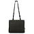 Prada B8353 Borsa Tote Tessuto Impuntu Verde Scuro con Tracolla a Catena - vista 3
