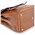 Yves Saint Laurent Borsa 2-Way Muse Two in pelle marrone chiaro - vista 10