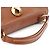 Yves Saint Laurent Borsa 2-Way Muse Two in pelle marrone chiaro - vista 12