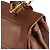 Yves Saint Laurent Borsa 2-Way Muse Two in pelle marrone chiaro - vista 13