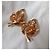 Christian Dior Orecchini Foglia 3D Oro e Smalto Nero - vista 11