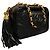 1989 Chanel CC gesteppte Lammleder Camera Bag mit Quaste - Ansicht 2