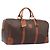 Céline Celine Vintage Duffle Macadam Coated Canvas Large