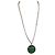 Collana Gucci Flora con pendente in malachite e argento