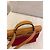 Hermès Herbag 31 Borsa in Canvas Rosso e Pelle Naturale - vista 10