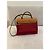 Hermès Herbag 31 Borsa in Canvas Rosso e Pelle Naturale - vista 2