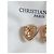 Christian Dior Orecchini a Cuore Placcati Oro con Strass - vista 5