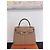 Hermès Kelly 25 Sellier Limited Padded Chai Gold - vista 2