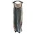Prada Langes Kleid aus Silbernem Metallic-Strick mit Applikationen