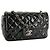 CHANEL - Borsa a tracolla Classic/Timeless Mini Rectangle Chanel in pelle verniciata kaki - vista 2